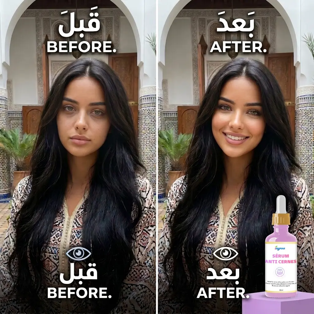 تأثير سيروم العين على الهالات والانتفاخ